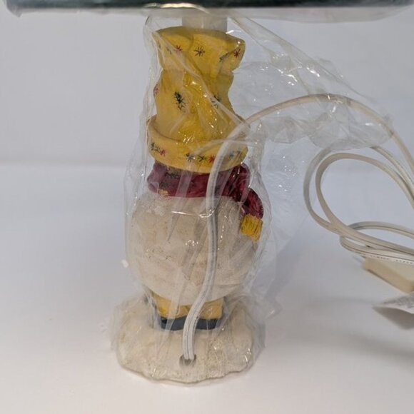 NEW VTG North Pole Express Small Snowman Girl Snowgirl C7 Light Lamp Electric - Picture 4 of 11